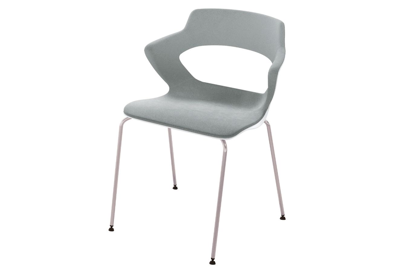 Chaise de réunion confortable Yumi avec piètement en bois - Fauteuils et  chaises/Chaises de réunion 