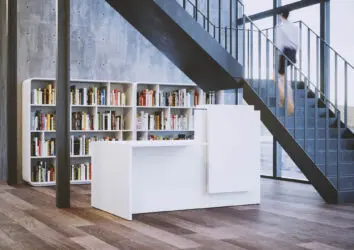 Image par défaut illustrant le propos de l'article  Aménagement du hall d&rsquo;accueil en entreprise de buronomic