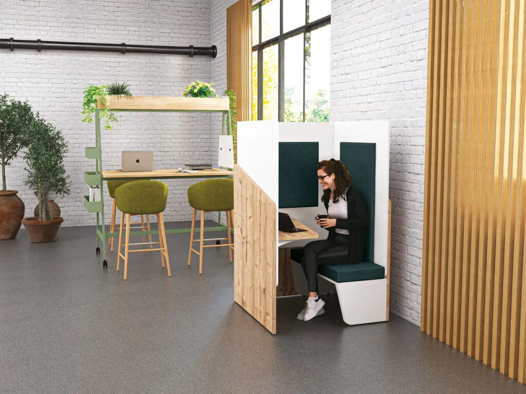 Image par défaut illustrant le propos de l'article  Aménagement d&rsquo;un bureau professionnel en petit espace de buronomic