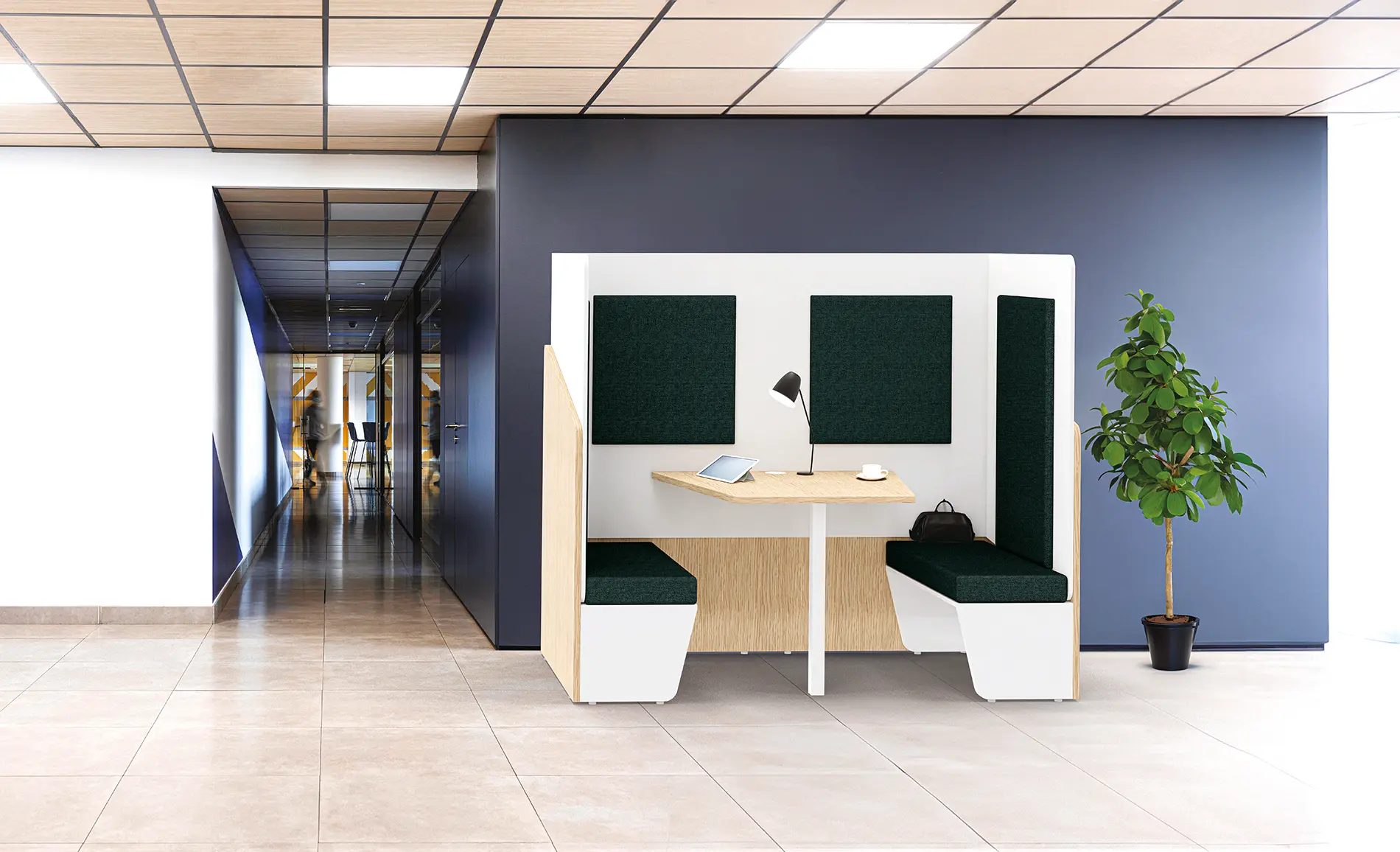 Image par défaut illustrant le propos de l'article  Aménagement du hall d&rsquo;accueil en entreprise de buronomic