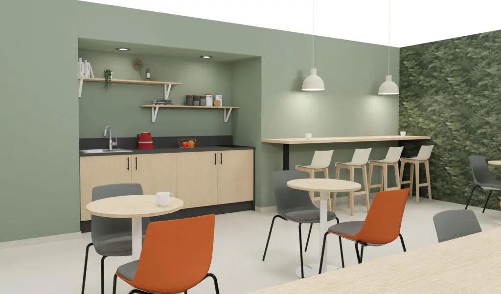 Default image illustrating the topic of the article "Designing a kitchen space in a company" by buronomic